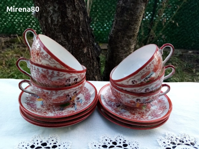 Винтидж японски сетове - 6 бр.