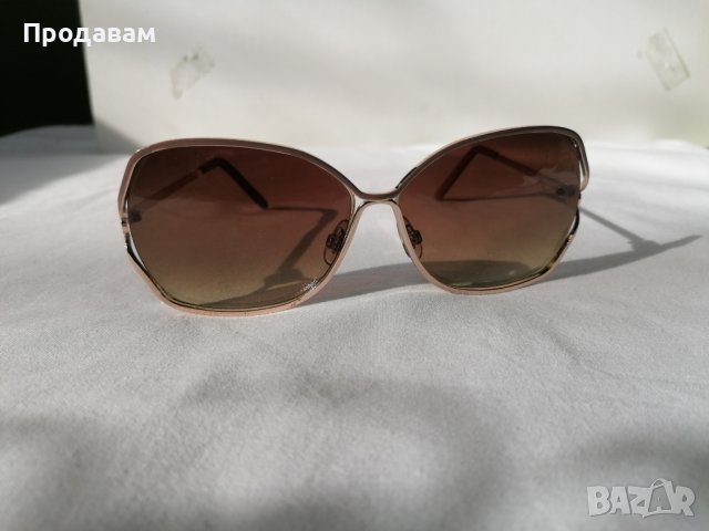 Слънчеви очила с метална златиста рамка А-50, Cat. 3, снимка 1 - Слънчеви и диоптрични очила - 44211222