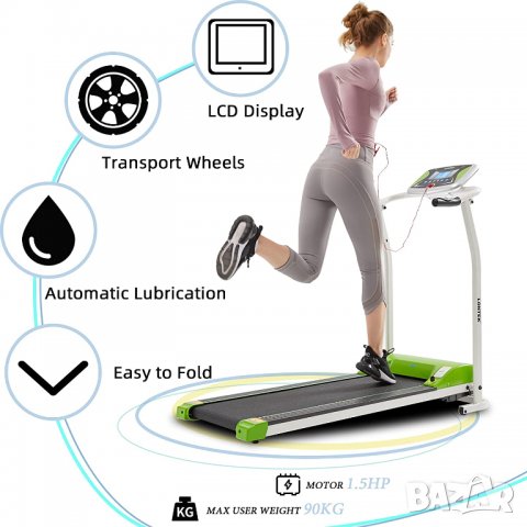 Електрическа пътека за бягане X502, снимка 6 - Фитнес уреди - 39824842