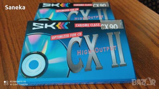 SKK CX II 90, снимка 3 - Аудио касети - 36159406