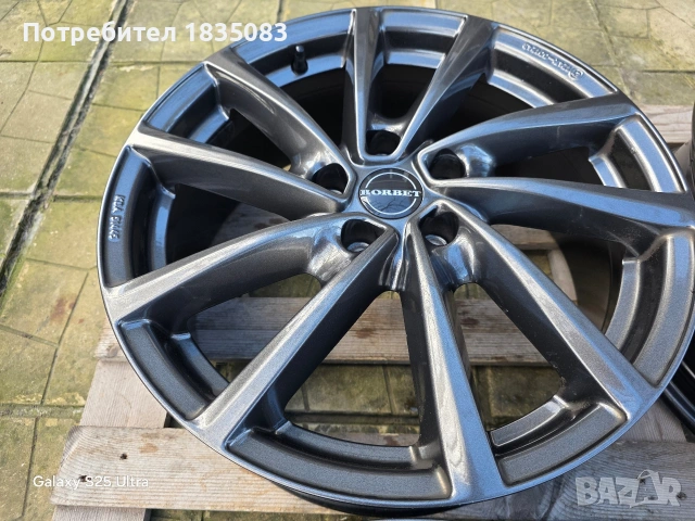 Лети джанти 18ки 5х112 Borbet, снимка 4 - Гуми и джанти - 53044161