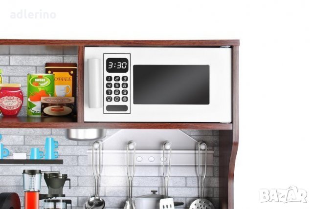 Игра Детска кухня с много аксесоари, 80 см, мини кухня, игра кухня, снимка 5 - Играчки за стая - 34142310