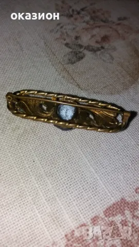 старинна брошка арт деко , снимка 3 - Антикварни и старинни предмети - 48831923