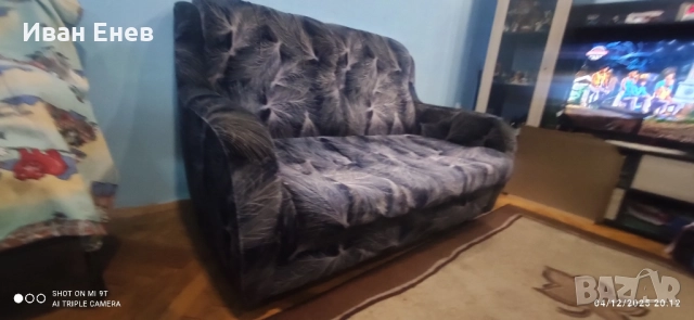 диван с функция сън, снимка 2 - Дивани и мека мебел - 52655262