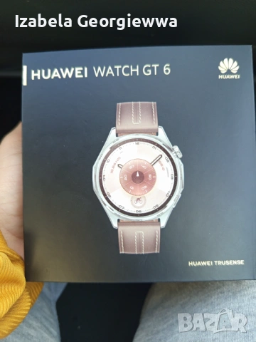 Продавам чисто нов часовник HUAWEI WATCH GT 6, снимка 6 - Смарт гривни - 53257100