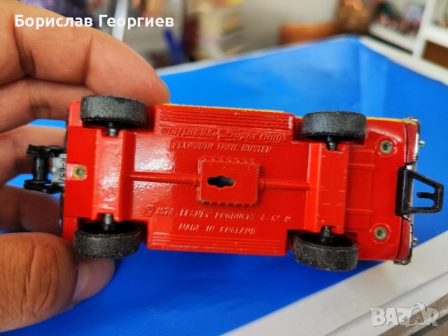 Количка Matchbox lesney plymouth trail duster 1978, снимка 6 - Колекции - 42547641