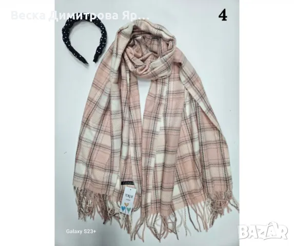 Изискан шал на каре, снимка 2 - Шалове - 47283968