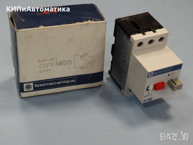 моторна защита Telemecanique GV1-M05 0.63-1 A, снимка 1 - Резервни части за машини - 34452291