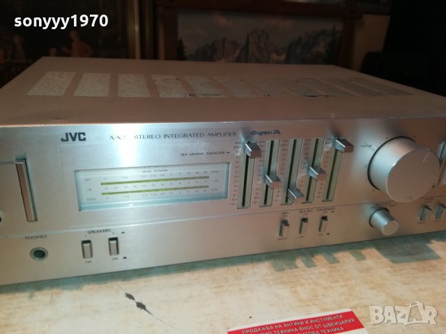 JVC A-X2 AMPLIFIER-MADE IN JAPAN 2002221003, снимка 6 - Ресийвъри, усилватели, смесителни пултове - 35850877