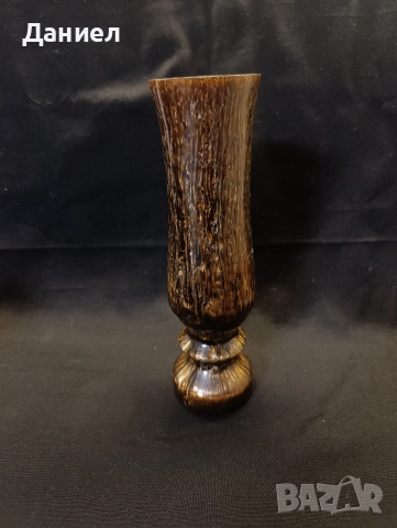 Стара каталинова ваза , снимка 2 - Антикварни и старинни предмети - 53399396