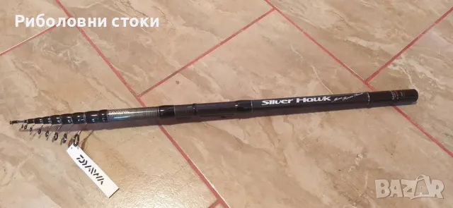 Въдица  телемач Daiwa Silver Hawk 3.80/4.40м, снимка 6 - Въдици - 48940224