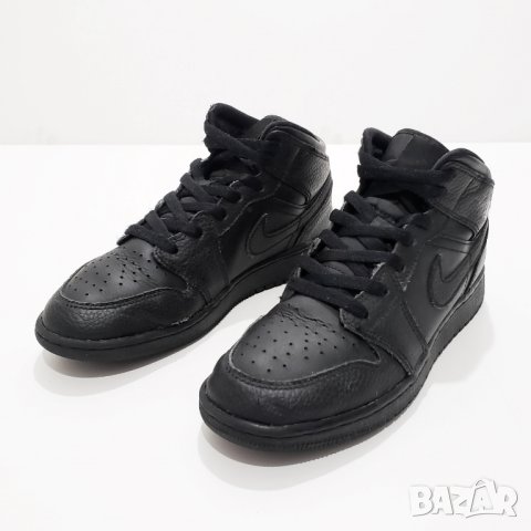 NIKE 554725 Air Jordan 1 Mid GS Оригинални Кожени Маратонки Кожа 36 23cm