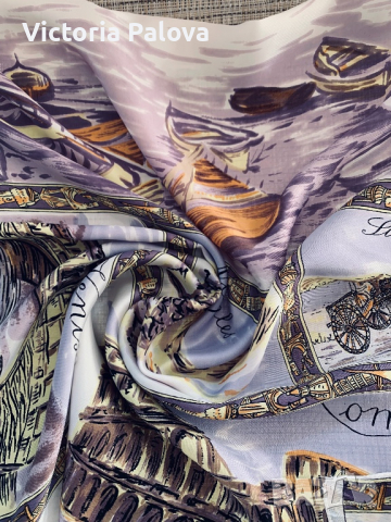 Копринен шал “Италия”