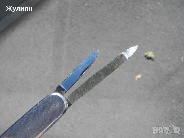 КОЛЕКЦИОНЕРСКО ДЖОБНО НОЖЧЕ , снимка 6 - Антикварни и старинни предмети - 51471071