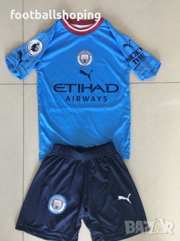 Детски Футболни екипи Puma Man.City Mahrez 26 - 128 и 176 размер, снимка 4 - Детски комплекти - 38612327
