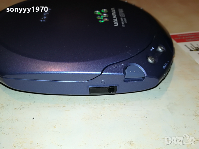 НАЛИЧЕН-SONY D-E221 DISCMAN-ВНОС GERMANY 2003222058, снимка 8 - Радиокасетофони, транзистори - 36173710