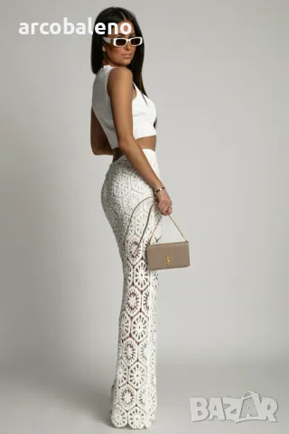 Модни дамски елегантни панталони BALI, 3цвята , снимка 9 - Панталони - 49448055