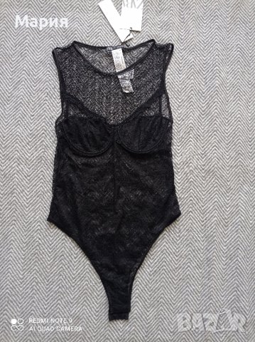 Zara боди с дантела размер S, снимка 3 - Бельо - 44411934