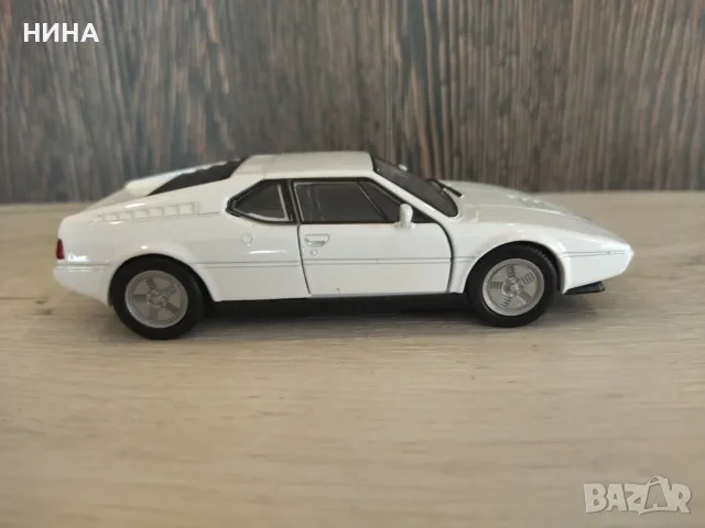 Метална количка BMW M1 !!!, снимка 4 - Колекции - 55846913