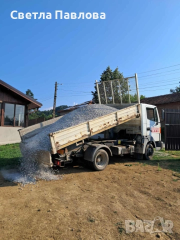услуги със самосвал - транспорни услуги