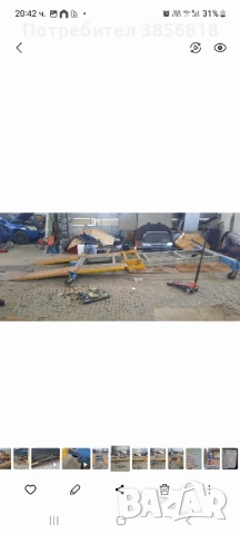Стенд за разпъване на ударени автомобили марка car bench, снимка 2 - Други инструменти - 52013231
