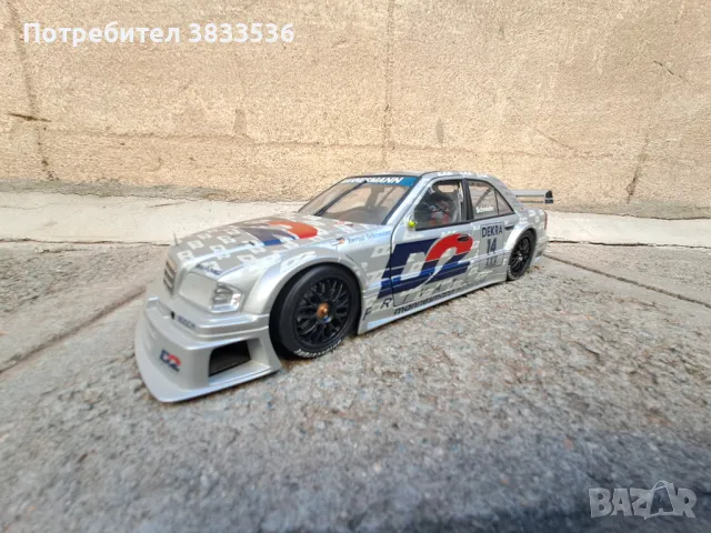 UT Models Mercedes C class DTM Rally class1 метален модел.