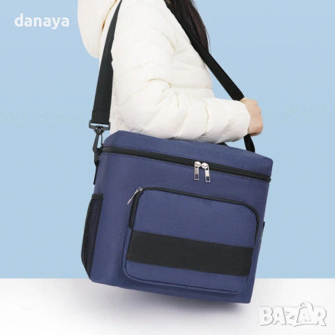 6420 Термо чанта за храна и напитки, 28×20×25 см, снимка 2 - Чанти - 53561875