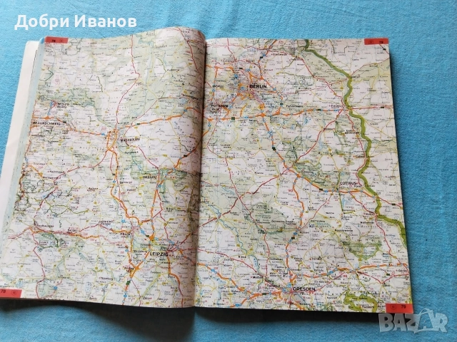 много ценна и пълна подробна авто карта на цяла Европа , снимка 10 - Аксесоари и консумативи - 53848425