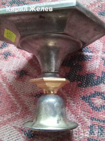 Свещник стар метален 34200, снимка 7 - Колекции - 38955259