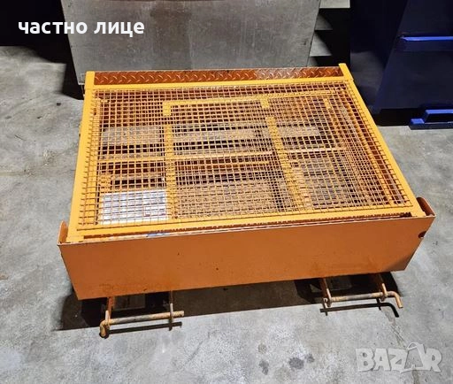 Продавам осигурителен кош/клетка за мотокар , челен товарач, снимка 4 - Индустриална техника - 53540091