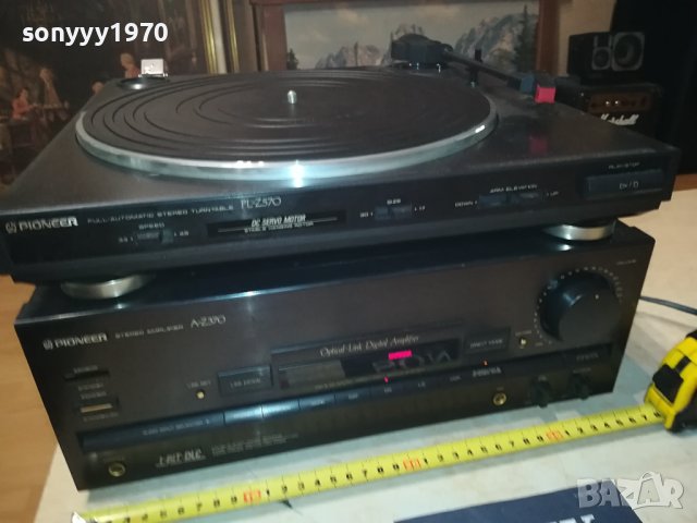 PIONEER УСИЛВАТЕЛ И ГРАМОФОН 1307231139LNV, снимка 4 - Ресийвъри, усилватели, смесителни пултове - 41537415