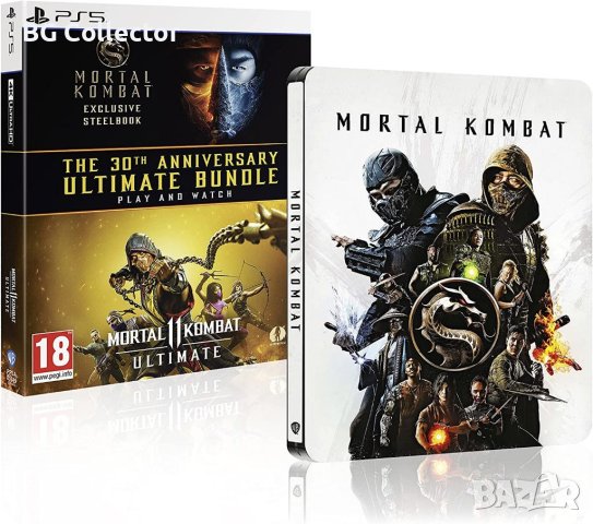 Mortal Kombat 30th Anniversary Edition PS5 Game + Movie - Неразпечатвани , снимка 1 - Игри за PlayStation - 40613999