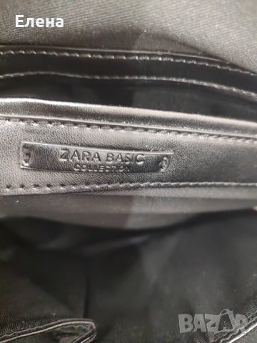 Черна дамска чанта Zara, снимка 9 - Чанти - 41019102