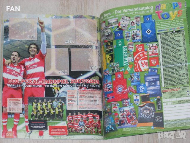 Оригинален стикер албум ПАНИНИ Бундеслига PANINI Bundesliga Fußball 2008/09, снимка 17 - Фен артикули - 35691751