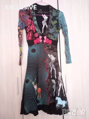 Маркова дамска рокля Desigual Нова е 289.99 лв Продава се за 49 лв/ носена 5-6 пъти/ гр.Варна, за С
