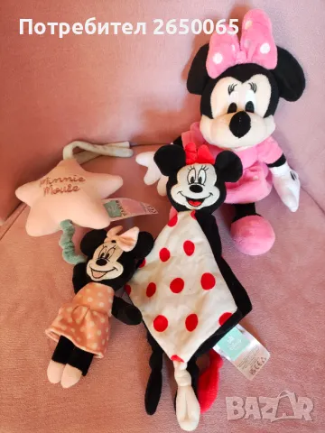 Нов орг.детски комплект на Minnie mouse 