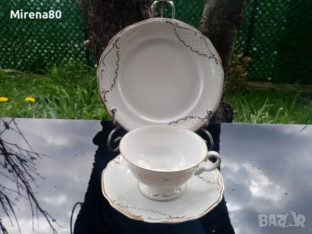Винтидж баварски сервиз за кафе, снимка 13 - Сервизи - 49772702