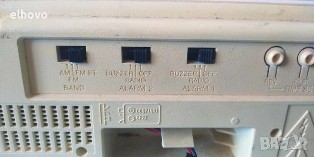 Радиочасовник Panasonic RC-X210, снимка 8 - Радиокасетофони, транзистори - 42244529