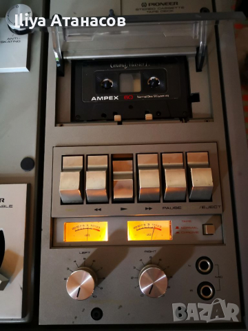 Pioneer M 6500 грамофон, касетен дек, радио и стерео усилвател , снимка 3 - Ресийвъри, усилватели, смесителни пултове - 36437067