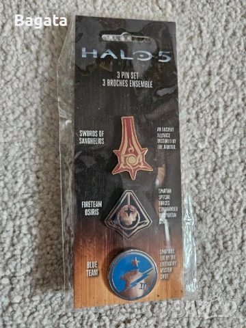 Значки - Halo 5 - 3бр