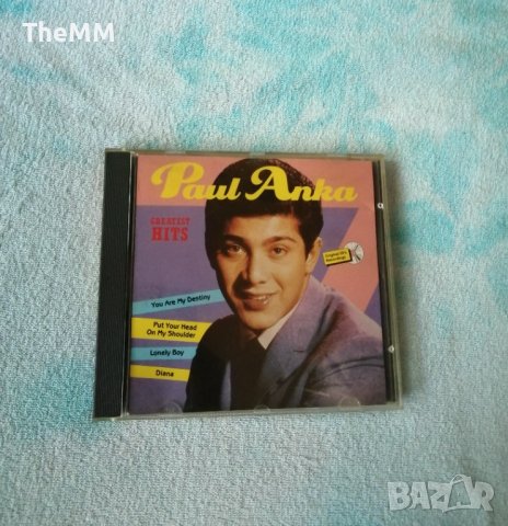 Paul Anka - Greatest Hits, снимка 1 - CD дискове - 42134666