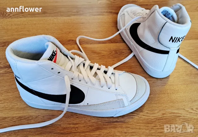 Високи кецове Nike 36,5, снимка 7 - Кецове - 56158414