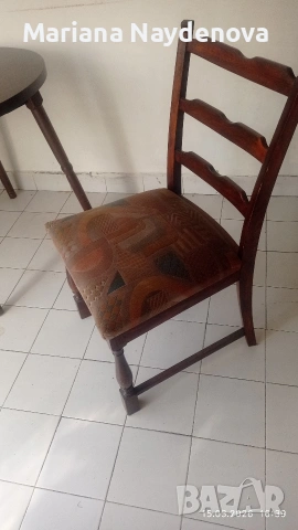 трапезна маса кръгла 80 см, снимка 5 - Маси - 53850907