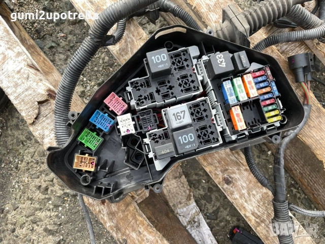 Кутия Бушони с Окабеляване 7L5971072AR Porsche Cayenne S 4.5 2005г 9PA, снимка 6 - Части - 52417651