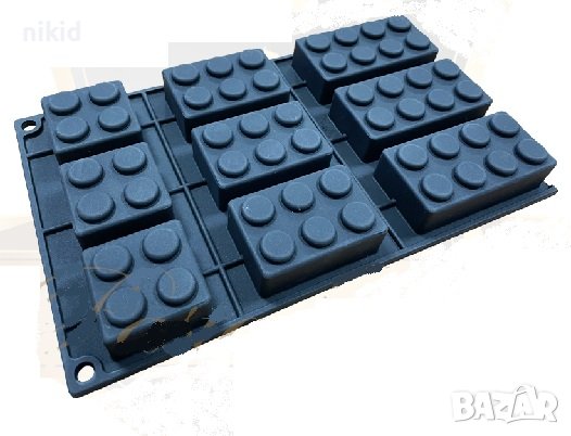 едри лего части конструктор силиконов молд форма фигурки фондан шоколад гипс