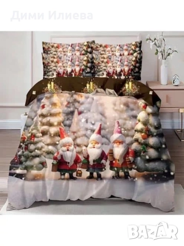 Коледни спални комплекти , снимка 6 - Спално бельо - 52860320