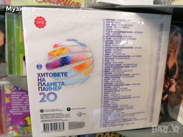Хитовете на Планета Пайнер 20ч МР3, снимка 2 - CD дискове - 35977471