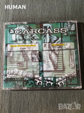 Carcass - Entombed - In Battle - Sacramentum , снимка 9 - CD дискове - 50410884