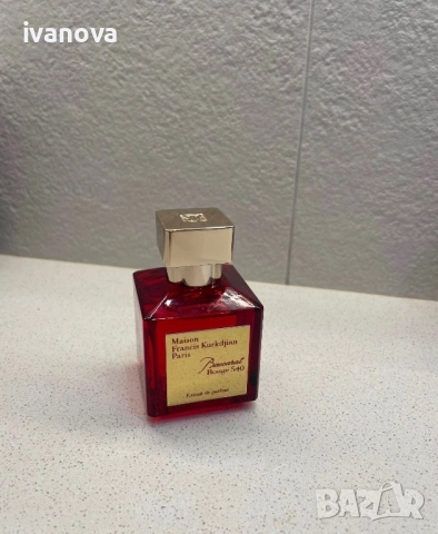Нишов Оргинален Парфюм Baccarat Rouge 540 70ml ORIGINAL нишов парфюм Maison Francis Kurkdjian