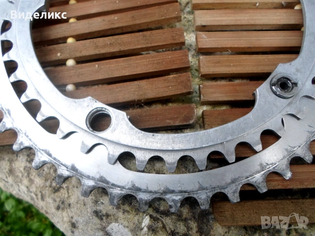 Ретро шосейни плочи/BCD 144 mm/, снимка 6 - Части за велосипеди - 53860239